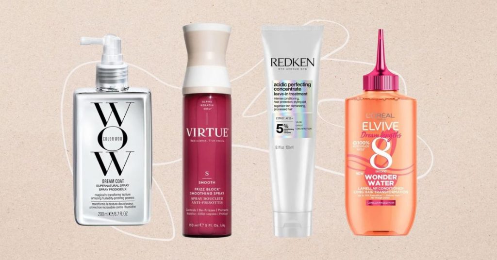 Anti-frizz hair products
