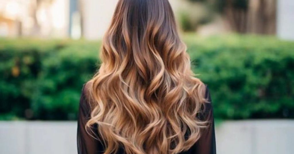 Balayage hair