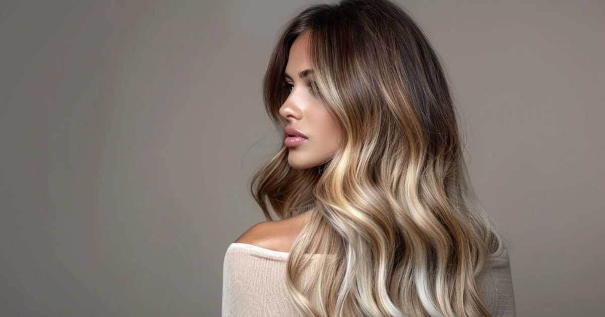 Balayage hair