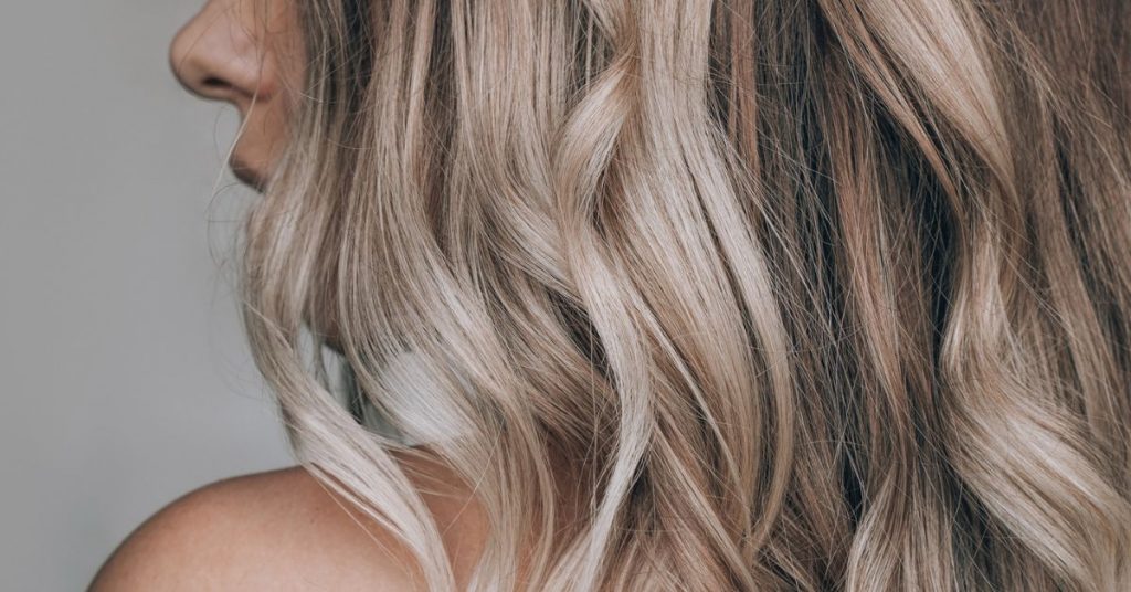Blonde highlights
