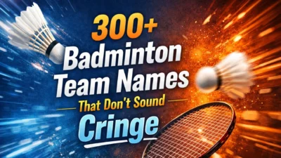 300+ Badminton Team Names That Don’t Sound Cringe