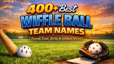 Wiffle Ball Team Names