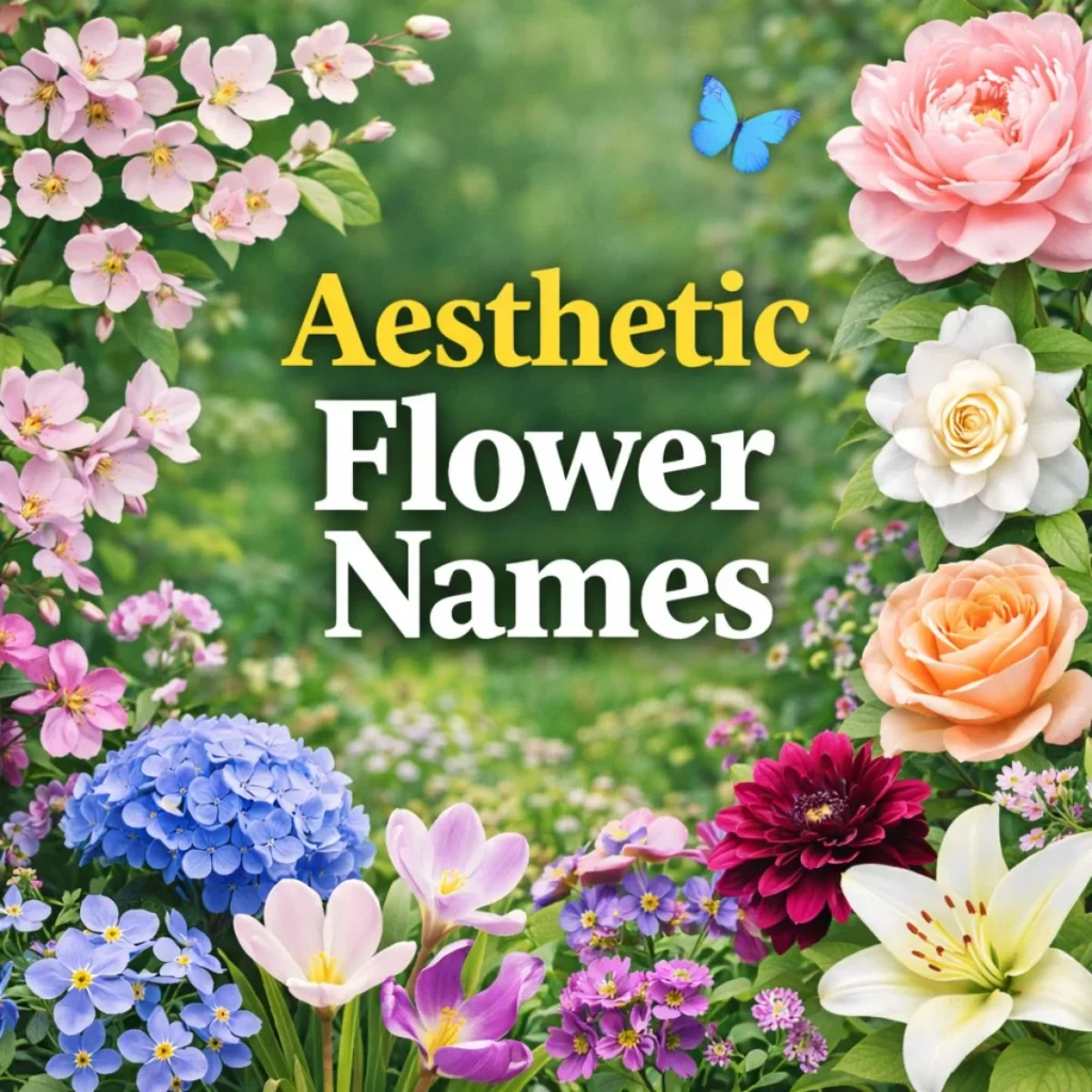 Aesthetic Flower Names