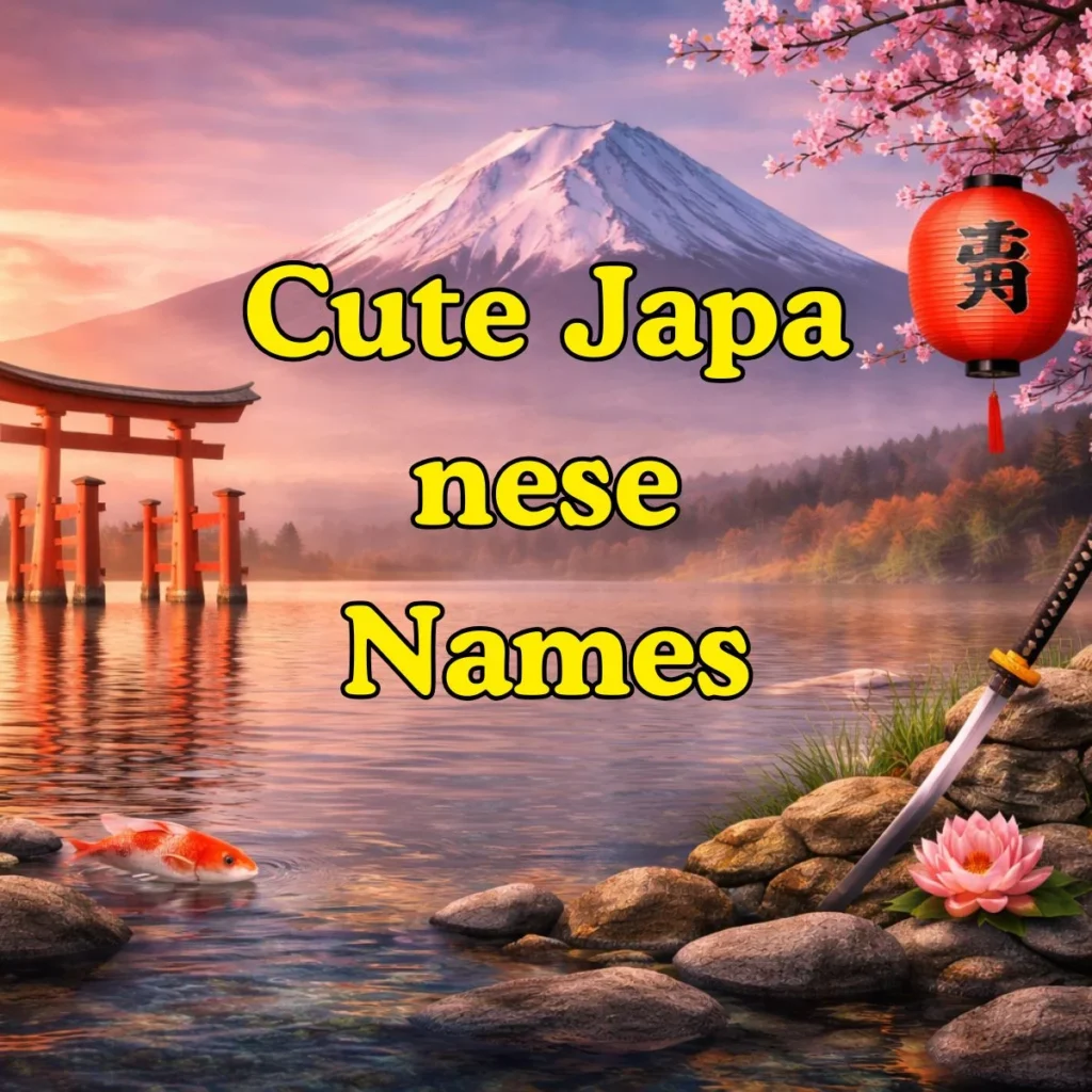 Cute Japanese Names
