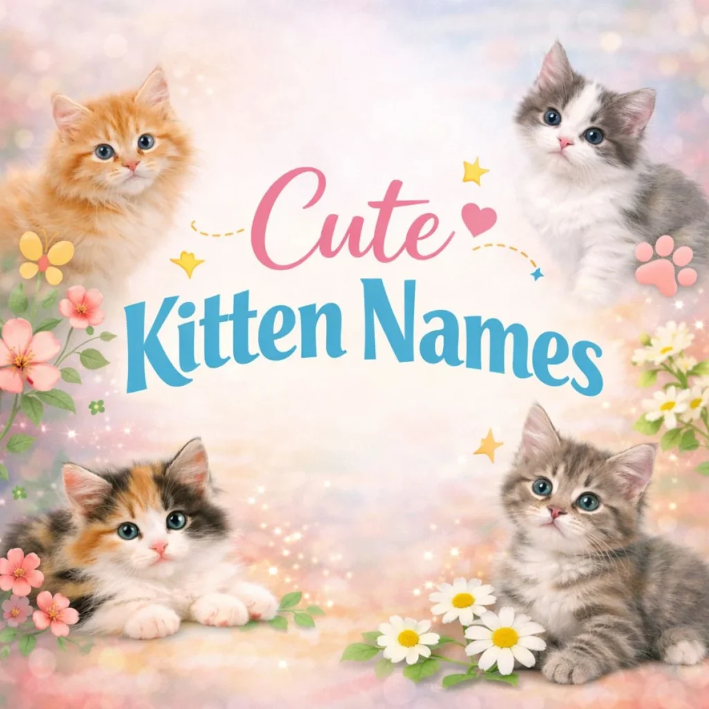 Cute Kitten Names