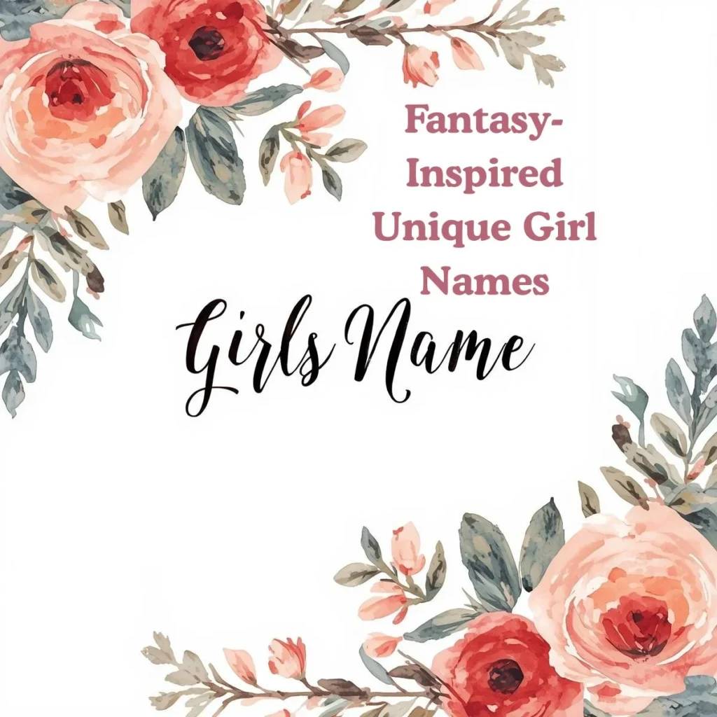 Fantasy-Inspired Unique Girl Names