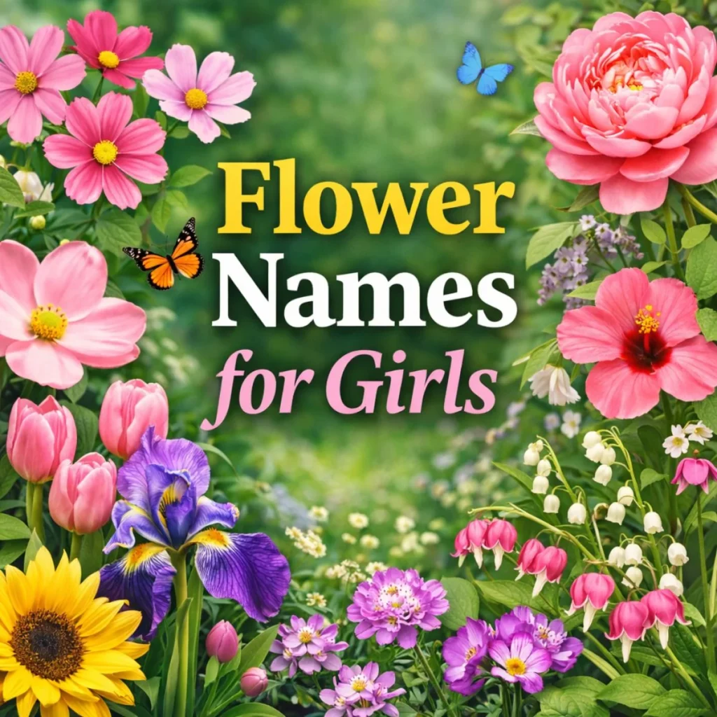 Flower Names for Girls
