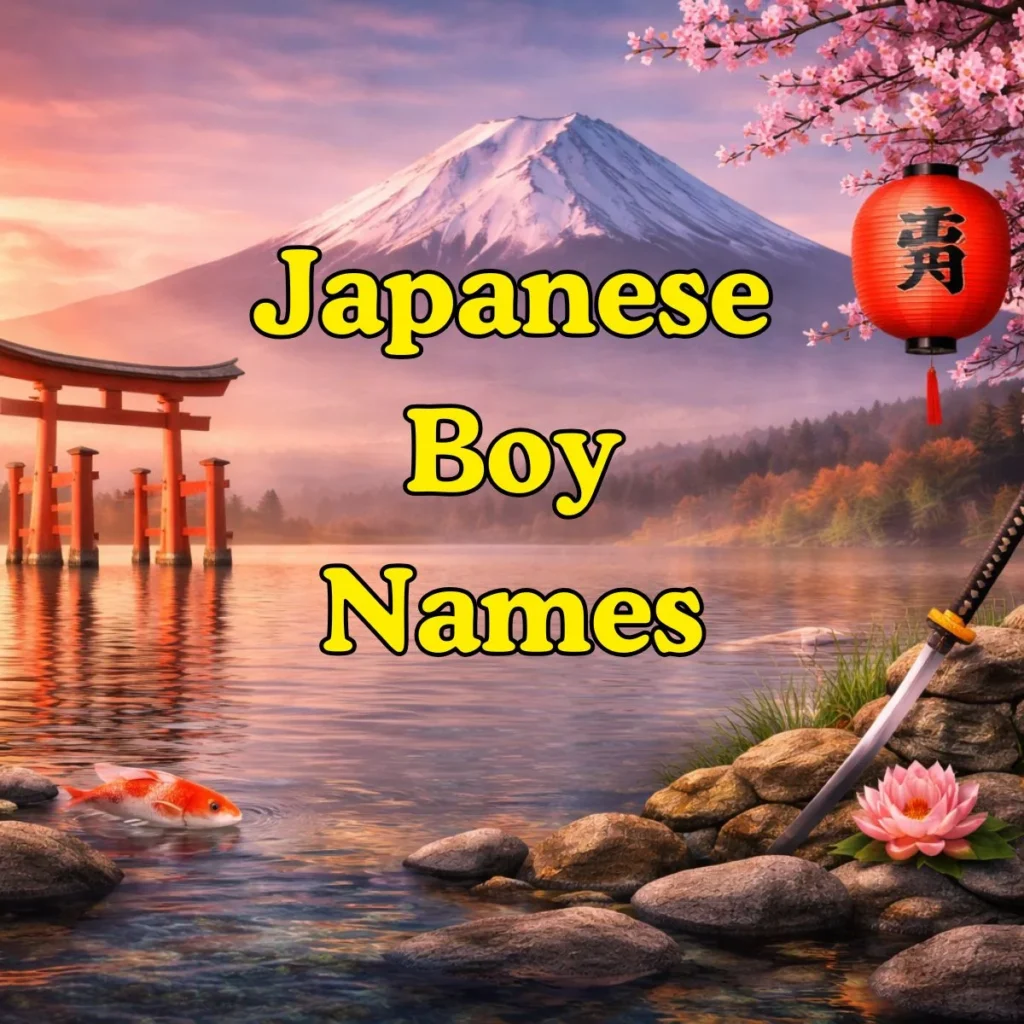 Japanese Boy Names