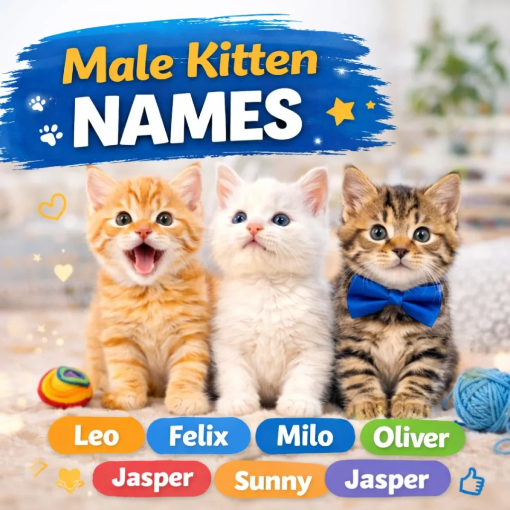 Male Kitten Names