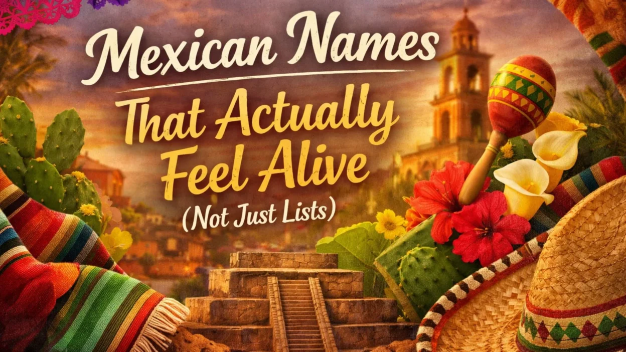 Mexican Names That Actually Feel Alive (Not Just Lists)