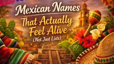 Mexican Names That Actually Feel Alive (Not Just Lists)