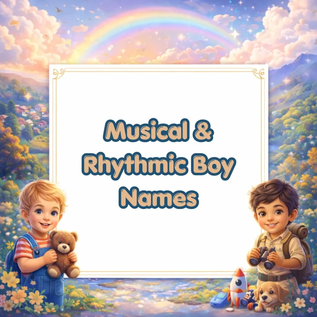Musical & Rhythmic Boy Names