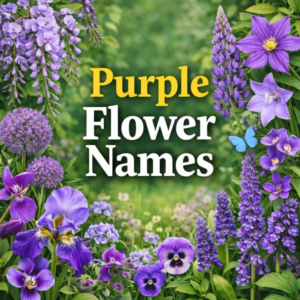 Purple Flower Names