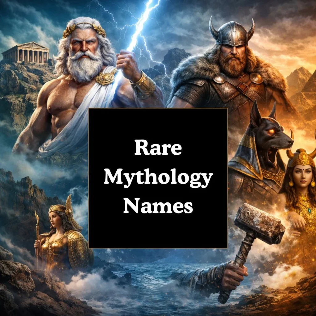 Rare Mythology Names
