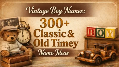 Vintage Boy Names