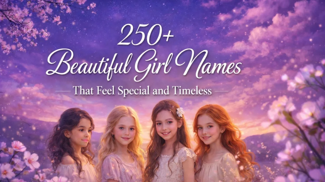 250+ Beautiful Girl Names That Feel Special and Timeless