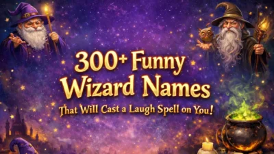 300+ Funny Wizard Names That Will Cast a Laugh Spell on You