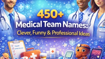 450+ Medical Team Names Clever, Funny & Professional Ideas