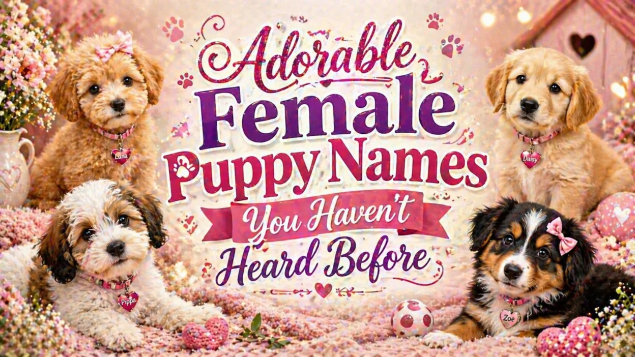 Adorable Female Puppy Names You Haven't Heard Before