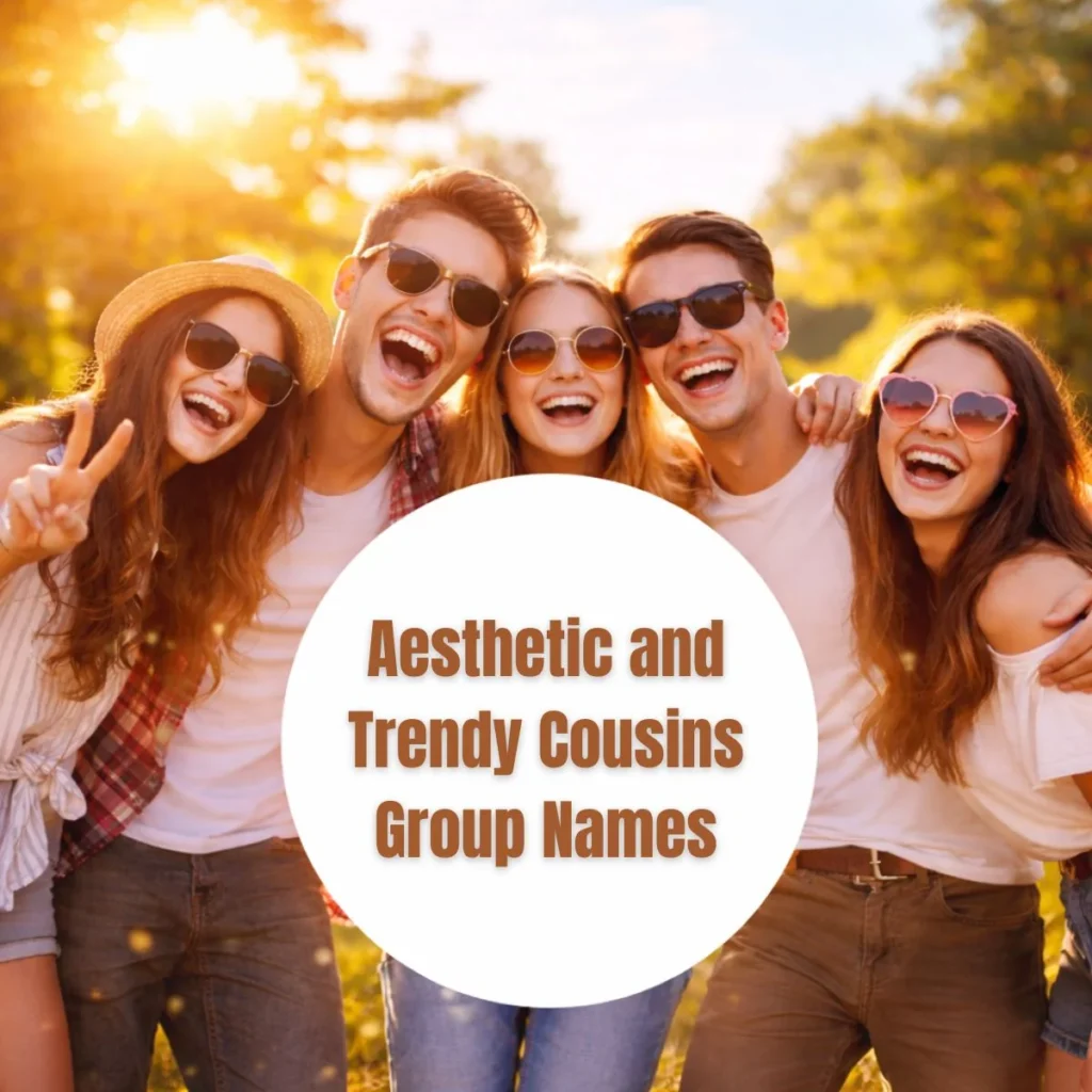 Aesthetic and Trendy Cousins Group Names