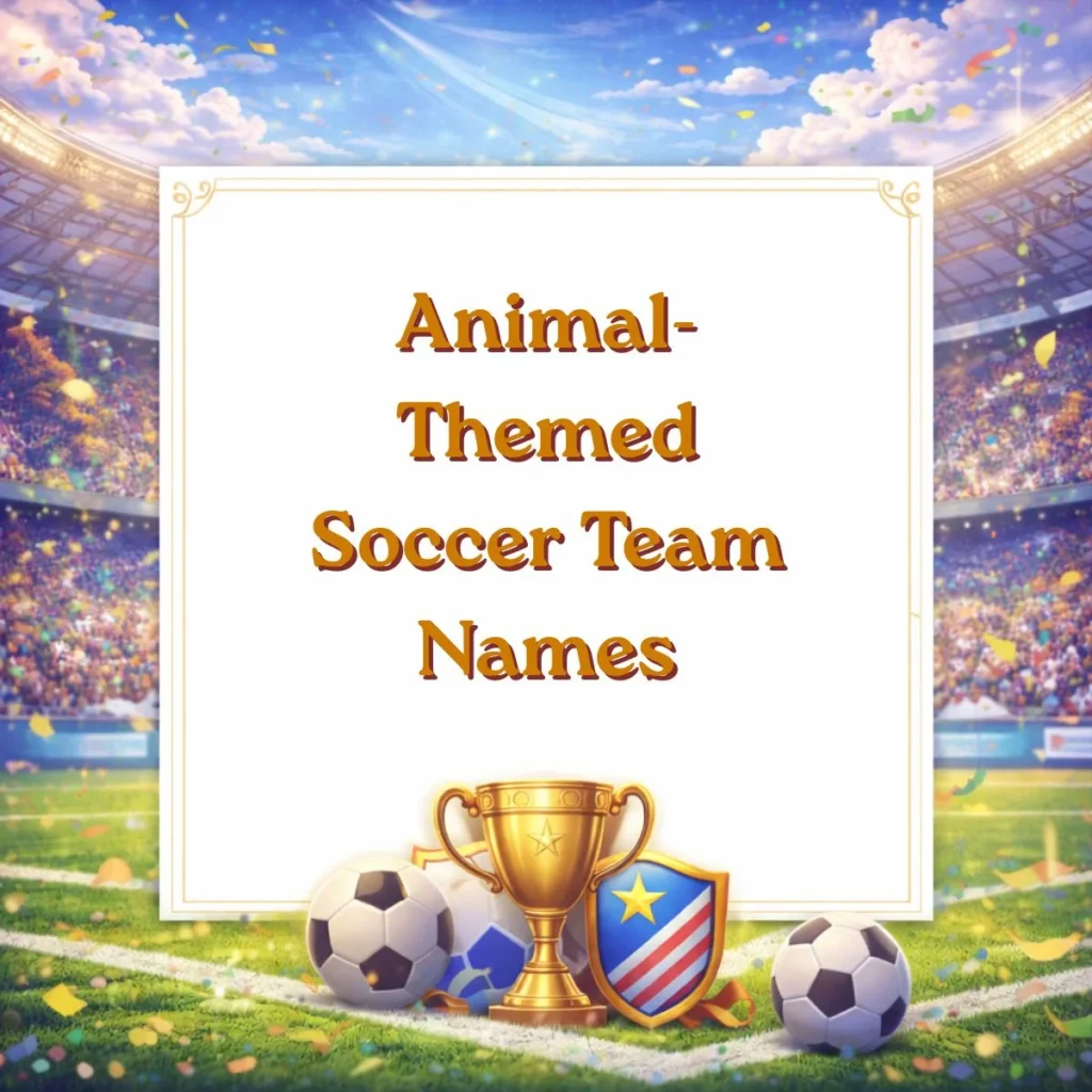 Animal-Themed Soccer Team Names