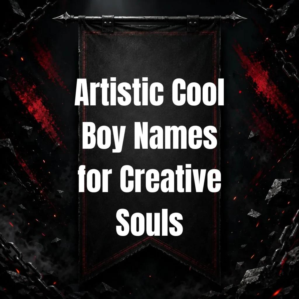 Artistic Cool Boy Names for Creative Souls