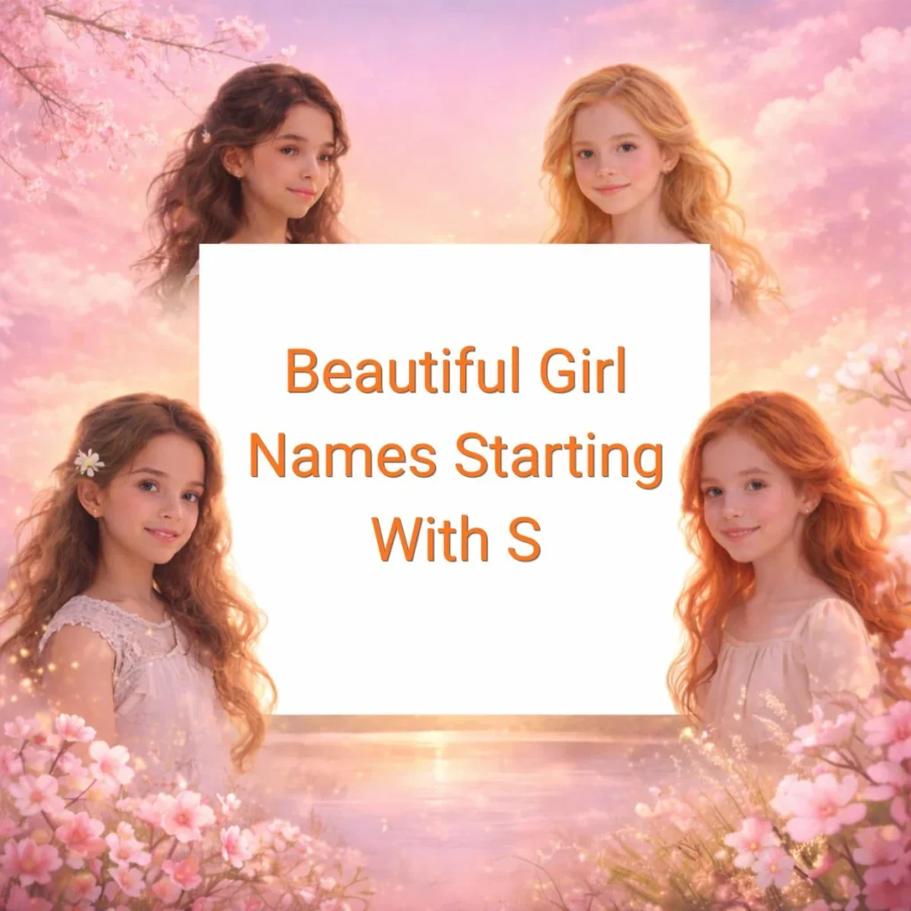 Beautiful Girl Names Starting With S