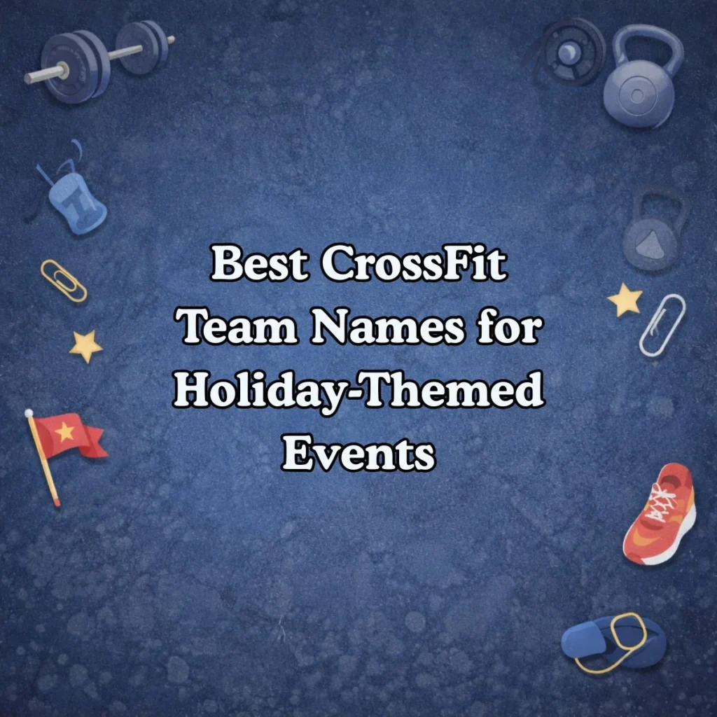 Best CrossFit Team Names for Holiday-Themed Events