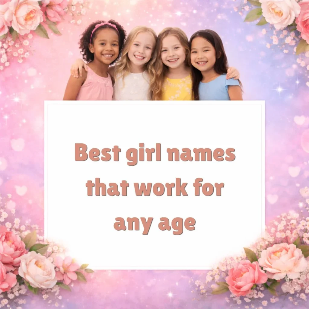 Best girl names that work for any age