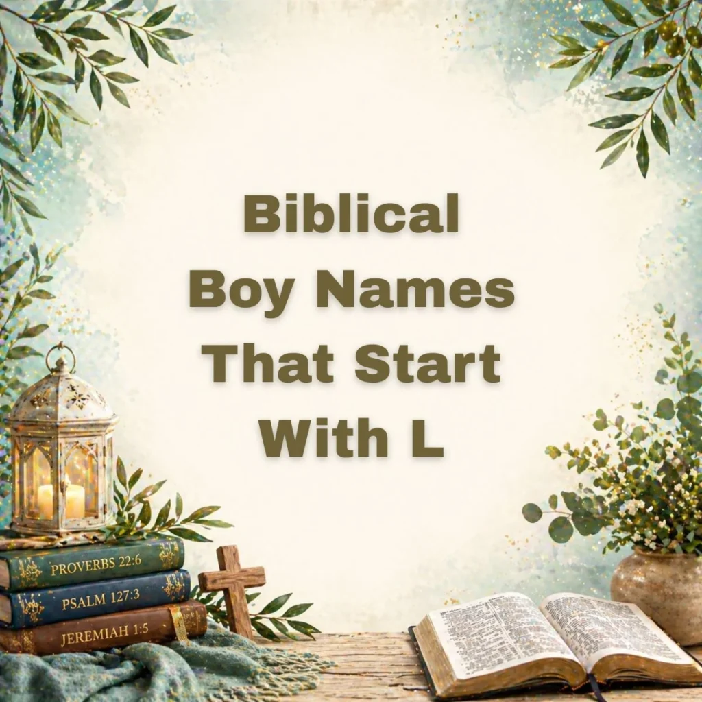 Biblical Boy Names That Start With L
