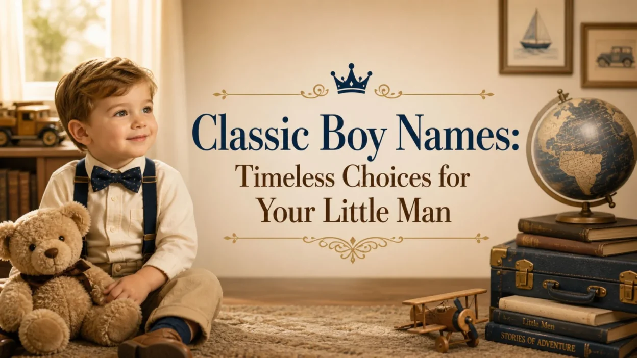Classic Boy Names Timeless Choices for Your Little Man