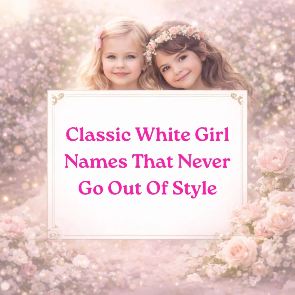 Classic White Girl Names That Never Go Out Of Style