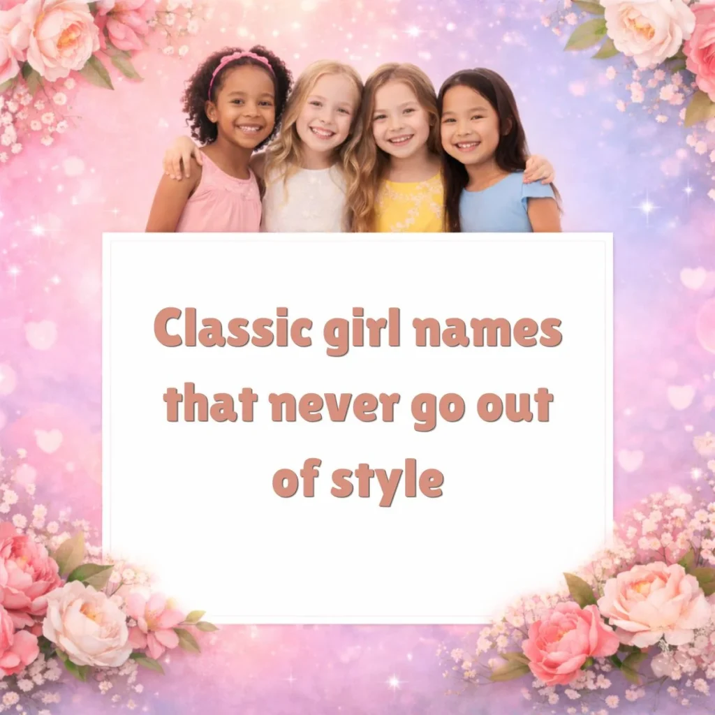 Classic girl names that never go out of style (1)