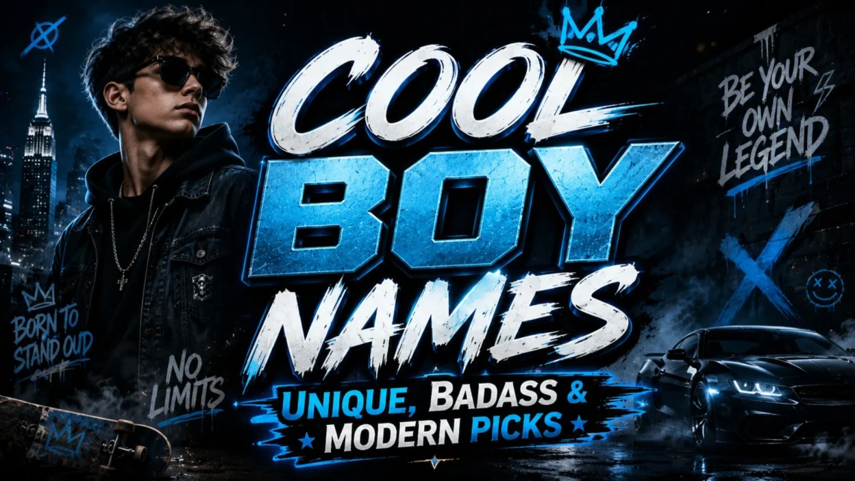 Cool Boy Names Unique, Badass & Modern Picks