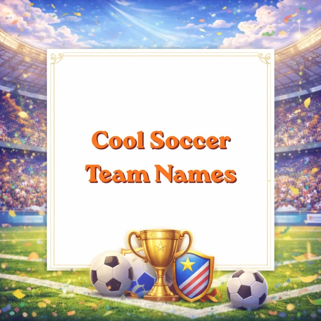 Cool Soccer Team Names