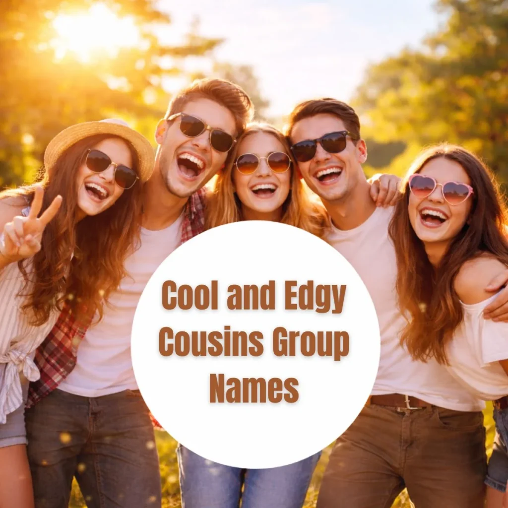 Cool and Edgy Cousins Group Names