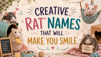 Creative Rat Names That Will Make You Smile