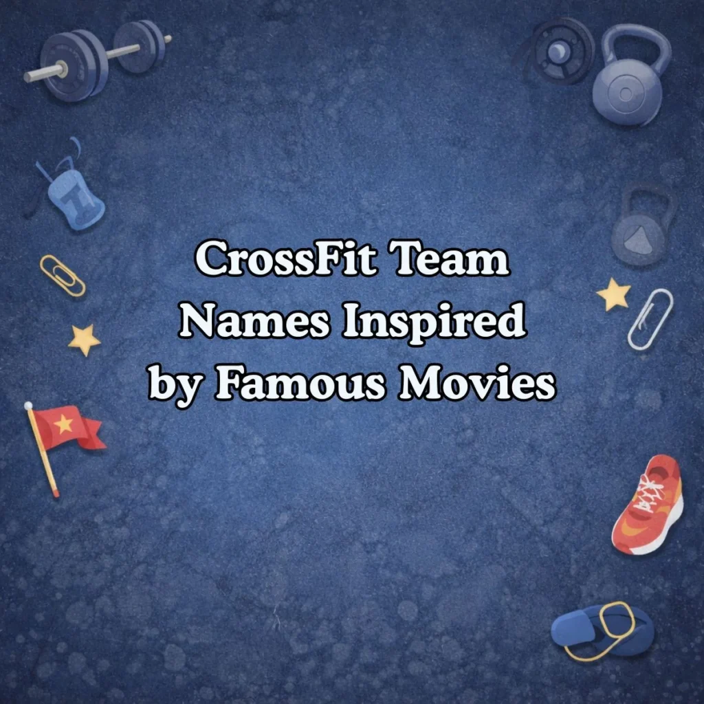 CrossFit Team Names Inspired by Famous Movies