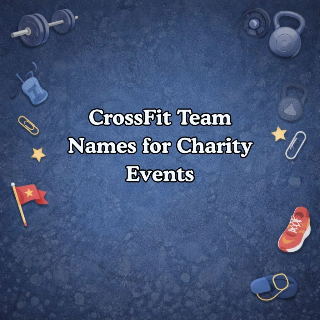 CrossFit Team Names for Charity Events