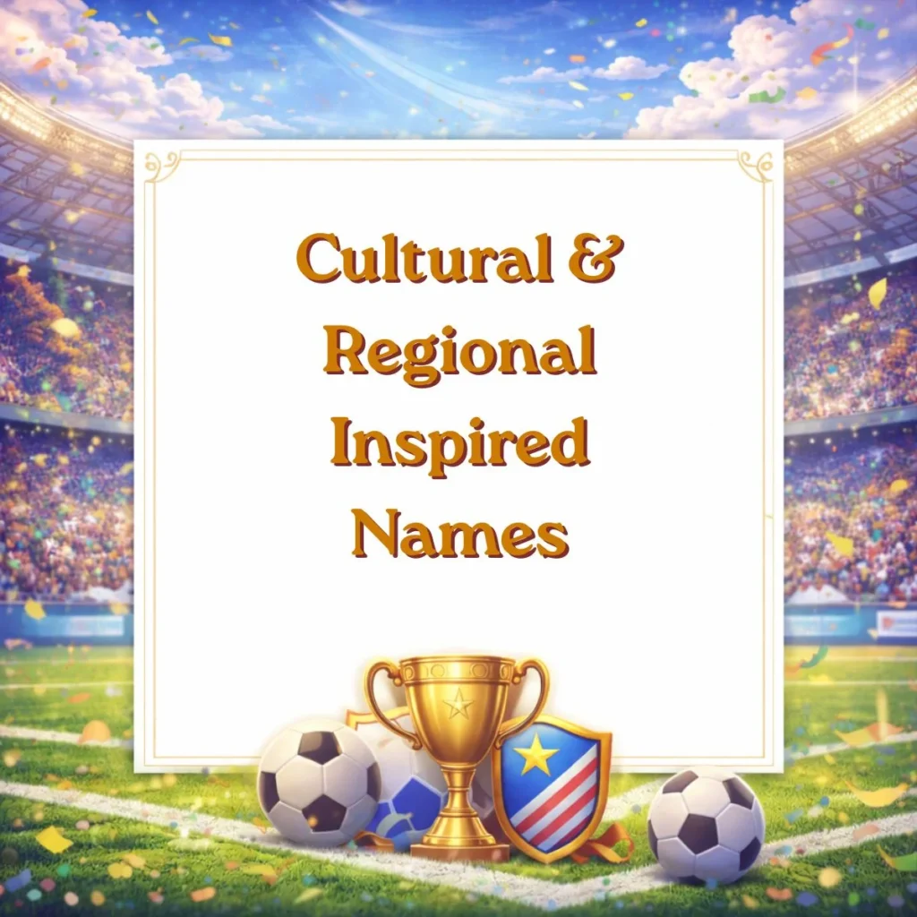 Cultural & Regional Inspired Names