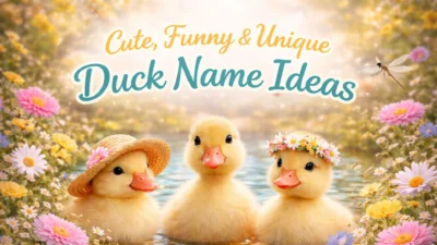 Cute, Funny & Unique Duck Name Ideas