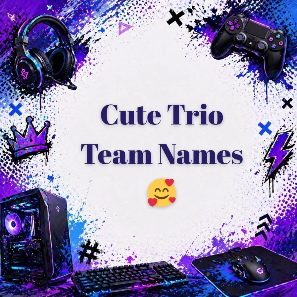 Cute Trio Team Names 🥰