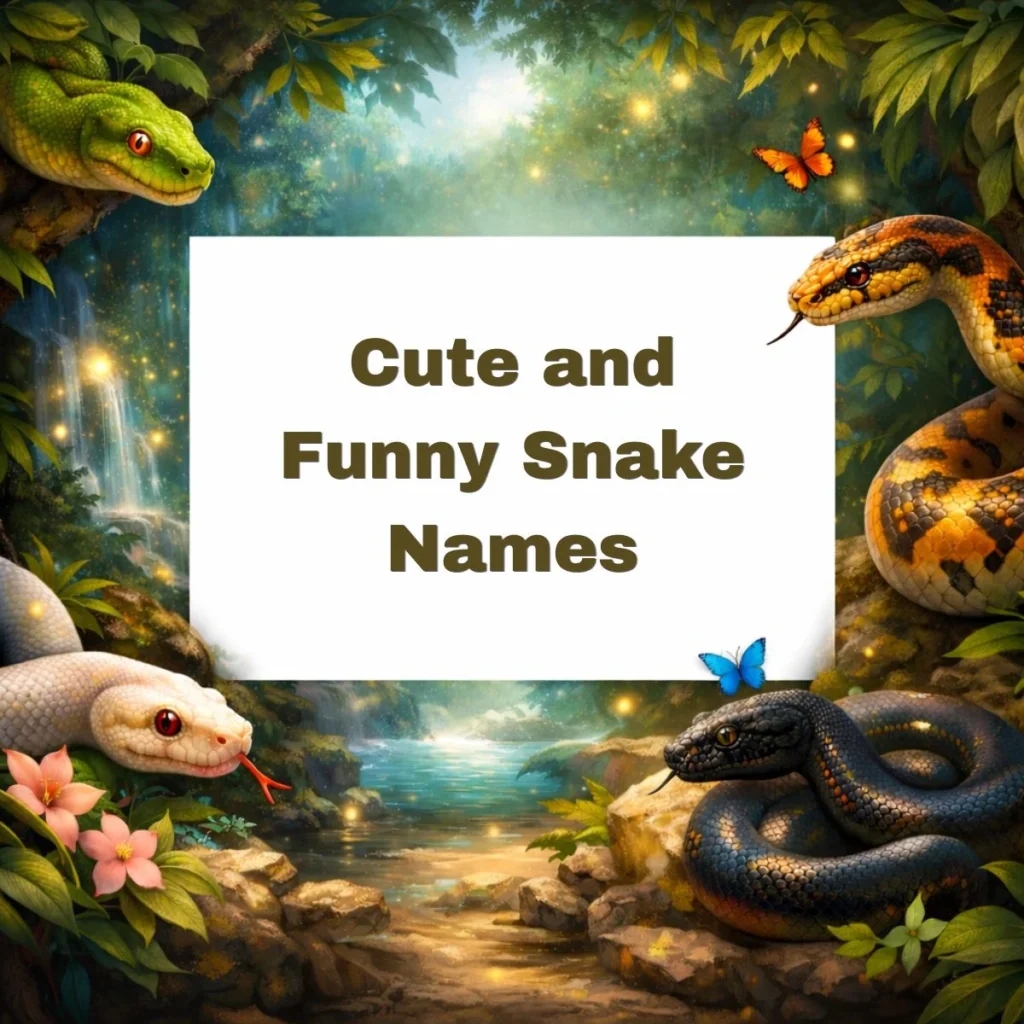 Cute and Funny Snake Names