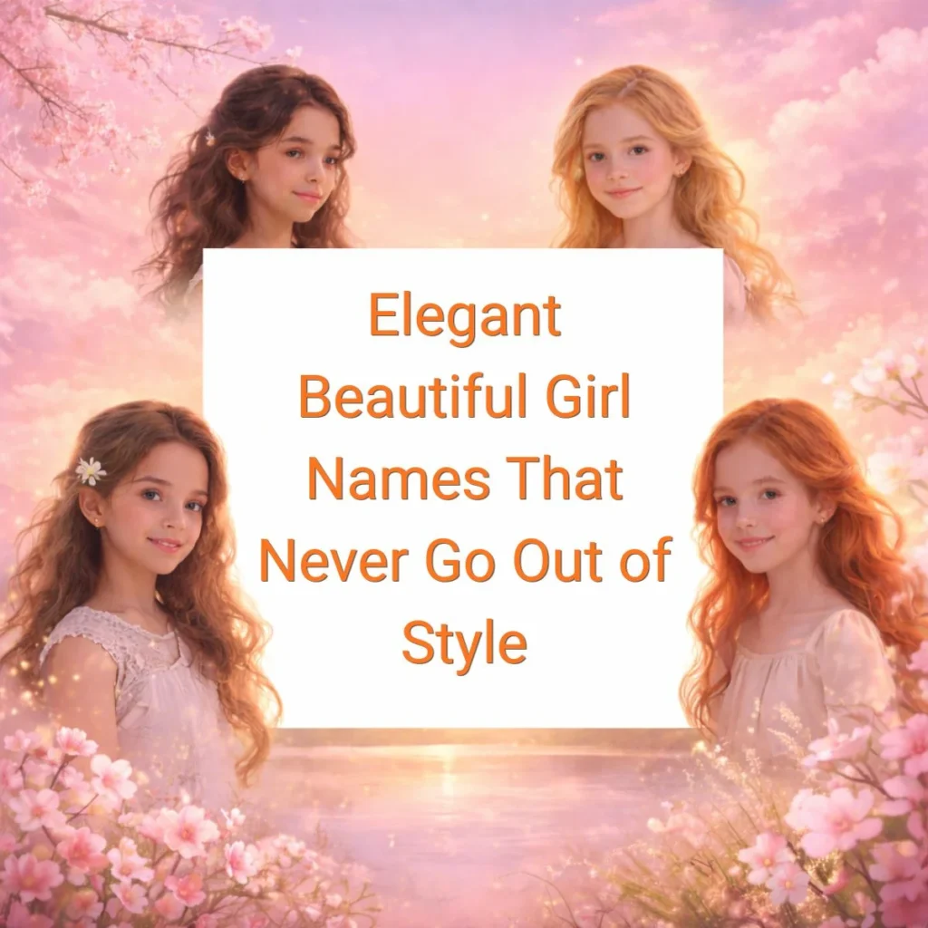 Elegant Beautiful Girl Names That Never Go Out of Style
