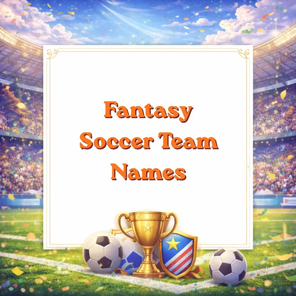 Fantasy Soccer Team Names