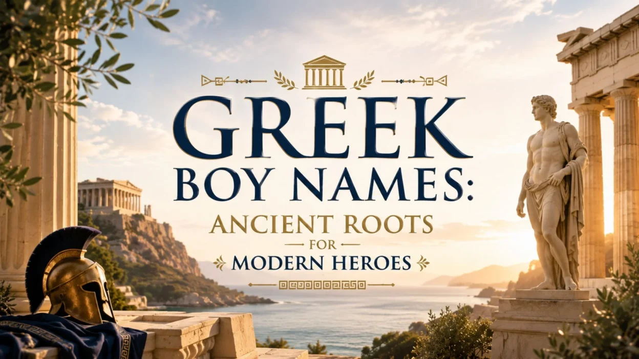 Greek Boy Names Ancient Roots for Modern Heroes