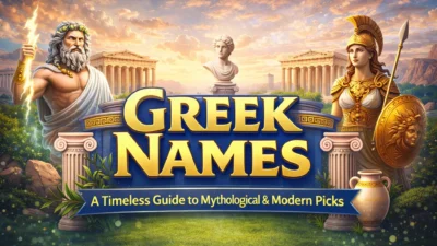 Greek Names A Timeless Guide to Mythological & Modern Picks