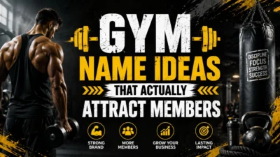 Gym Name Ideas That Actually Attract Members
