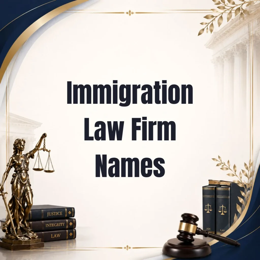 Immigration Law Firm Names