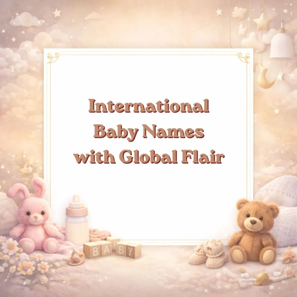 International Baby Names with Global Flair